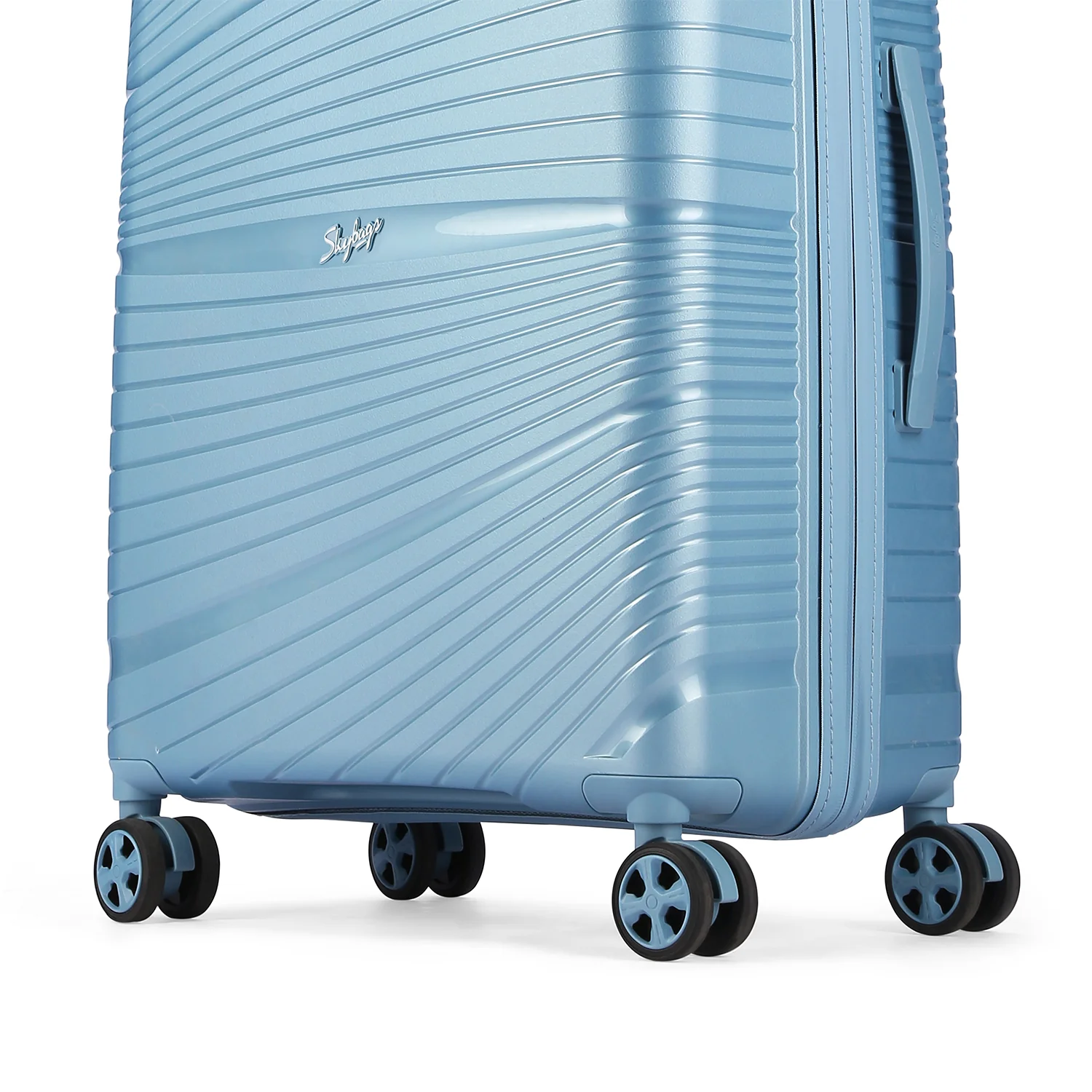 SKYBAGS SKYLITE HARD CASE LUGGAGE TROLLEY BAG POWDER BLUE - Image 17