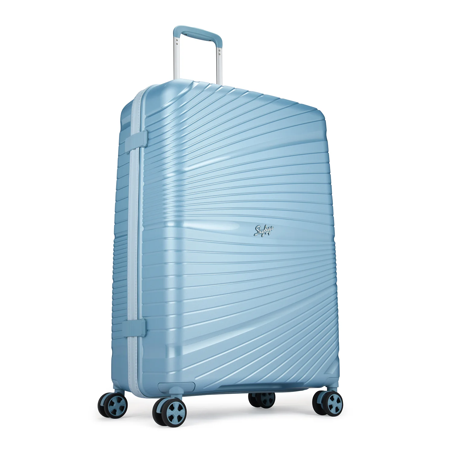 SKYBAGS SKYLITE HARD CASE LUGGAGE TROLLEY BAG POWDER BLUE - Image 23