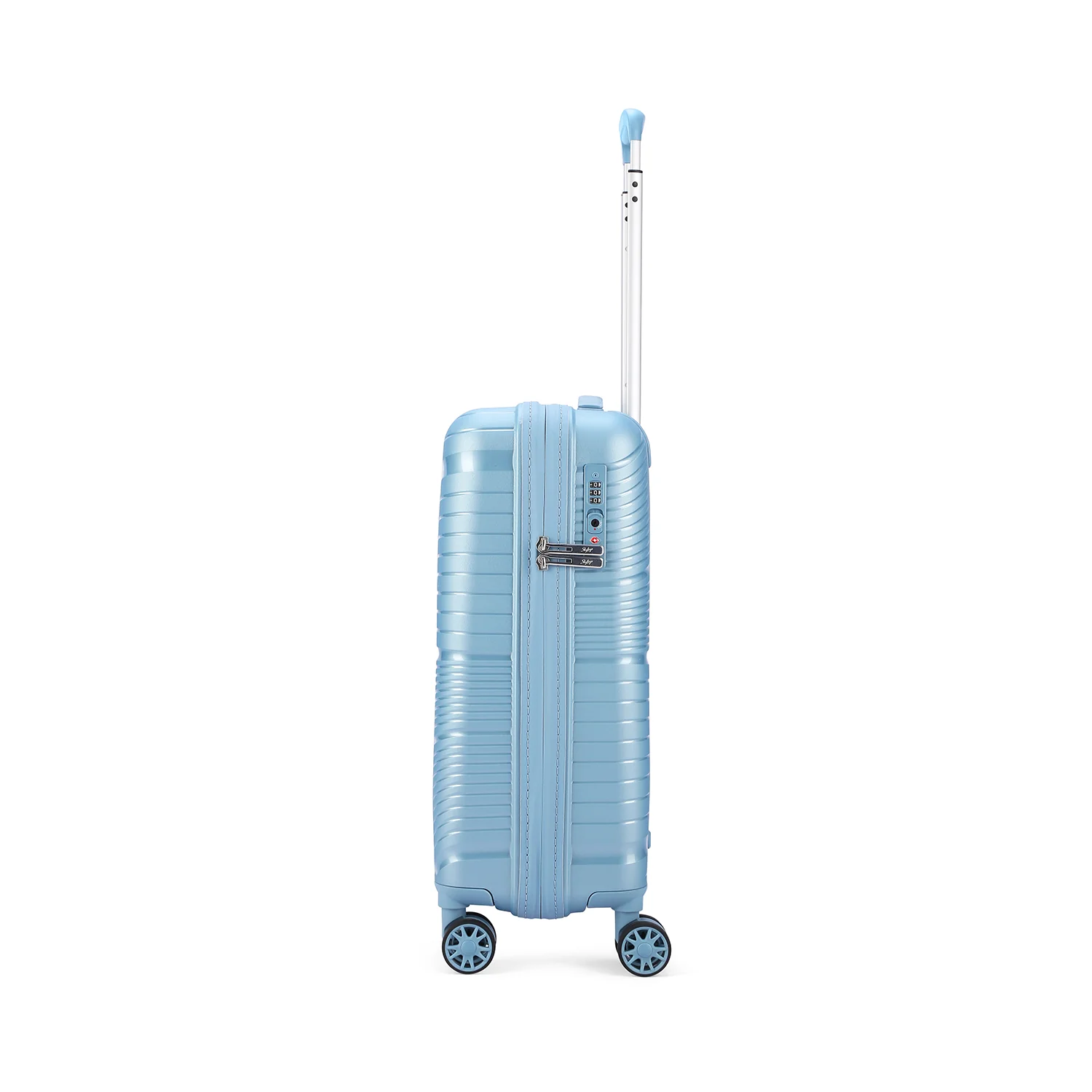 SKYBAGS SKYLITE HARD CASE LUGGAGE TROLLEY BAG POWDER BLUE - Image 6
