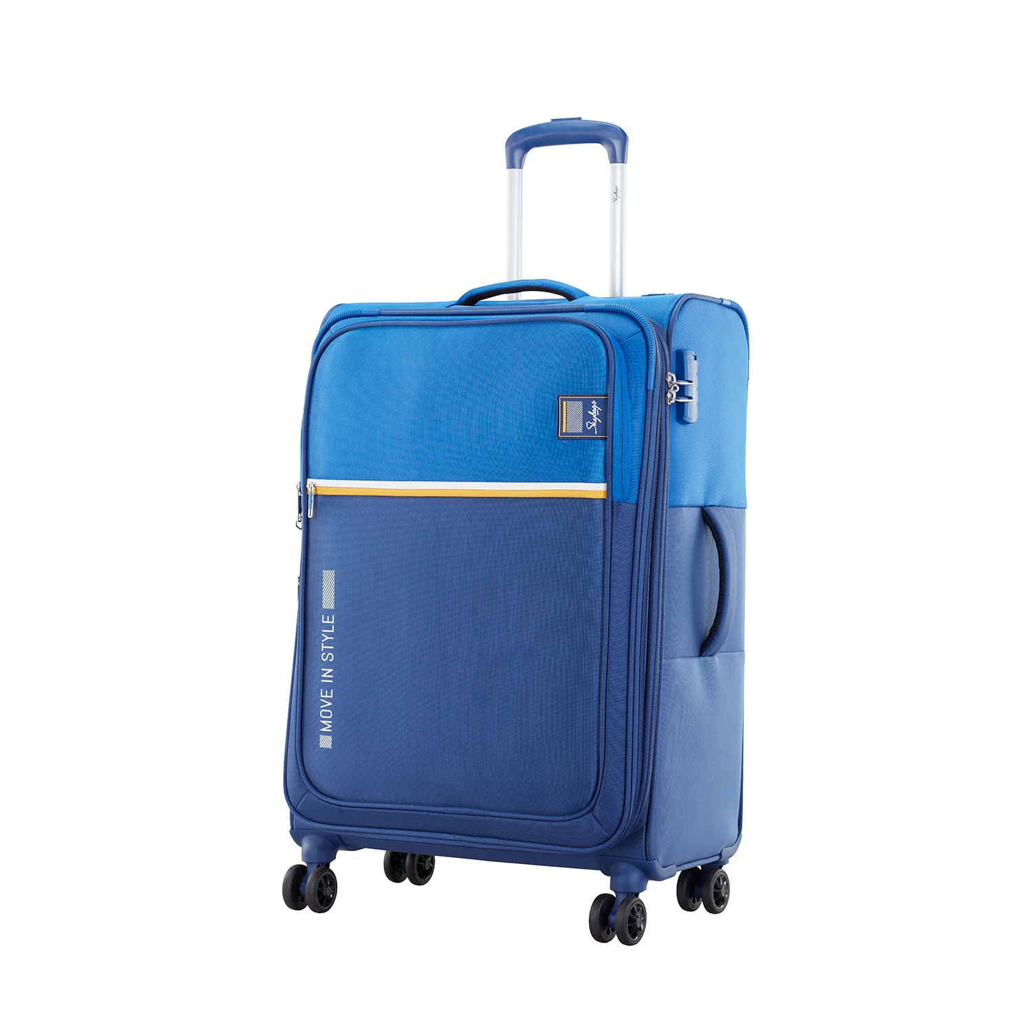 SKYBAGS SNATCH SOFT CASE MEDIUM CHECKIN LUGGAGE TROLLEY BAG BLUE