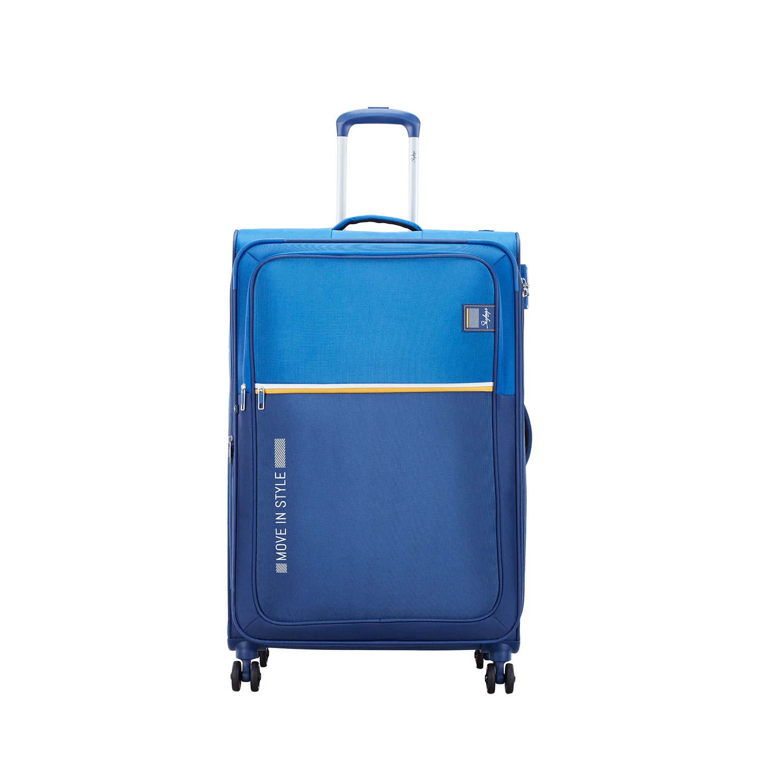 SKYBAGS SNATCH SOFT CASE MEDIUM CHECKIN LUGGAGE TROLLEY BAG BLUE - Image 2