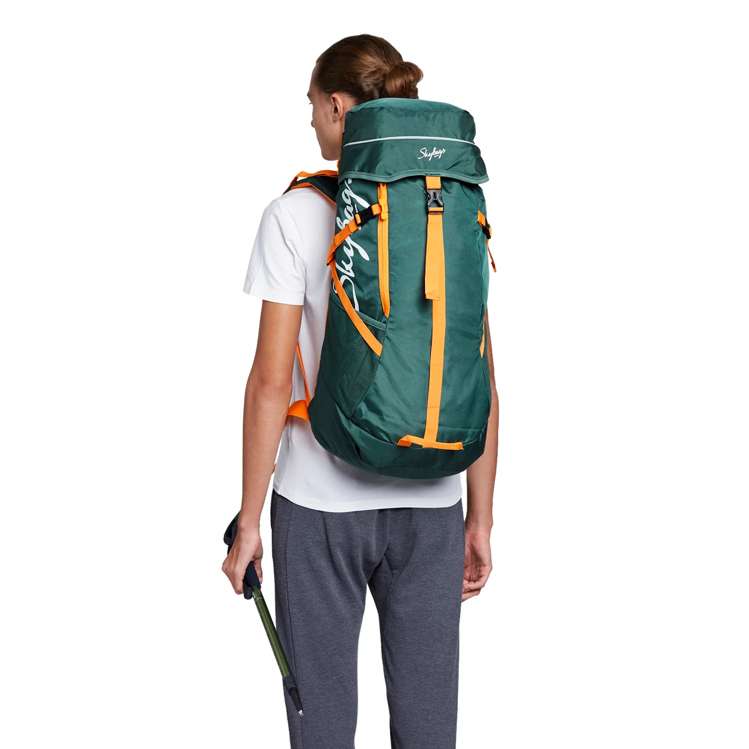 Skybags Sonic Backpack (E) Green - Image 6