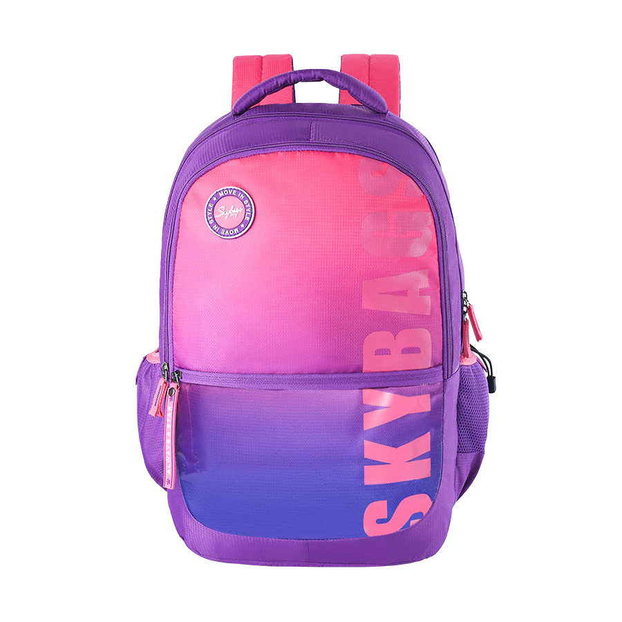 Skybags Squad Plus 04 School Backpack Purple