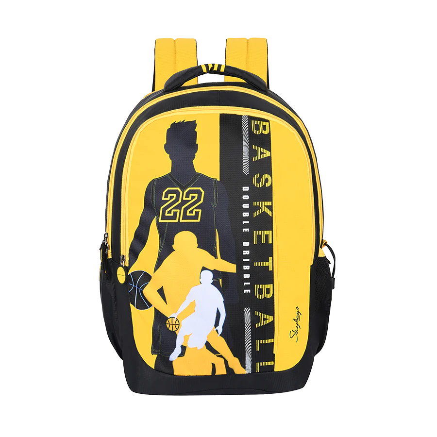 Skybags Squad Plus 07 School Bp Bright Yellow