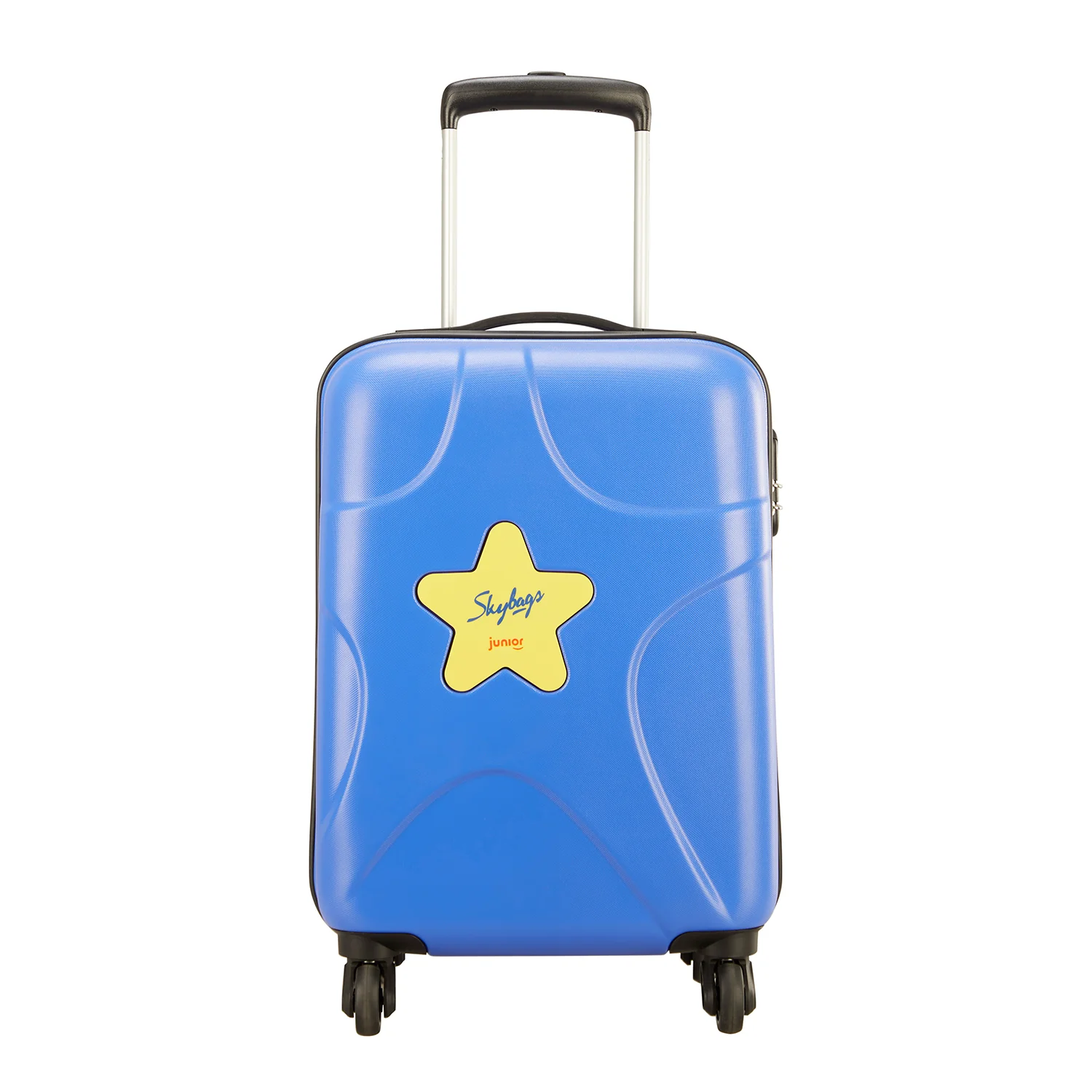 SKYBAGS STAR KIDS HARD CASE LUGGAGE TROLLEY BAG BLUE - Image 2
