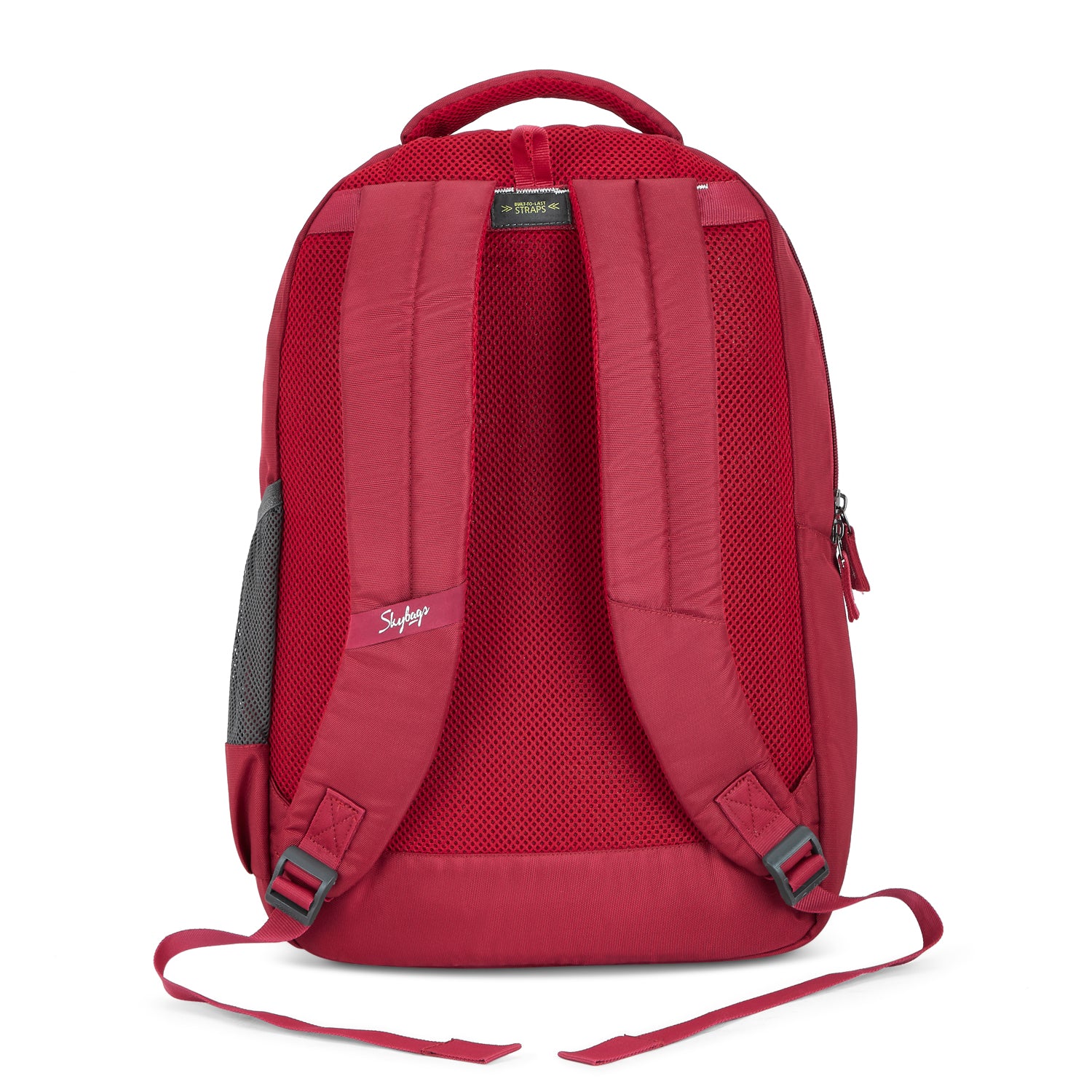 Skybags Teckie Pro Laptop Backpack (E) Red - Image 5