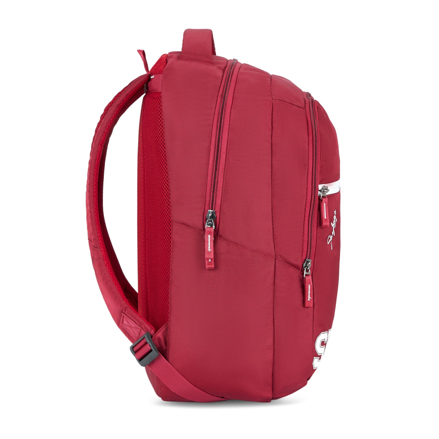 Skybags Teckie Pro Laptop Backpack (E) Red - Image 7