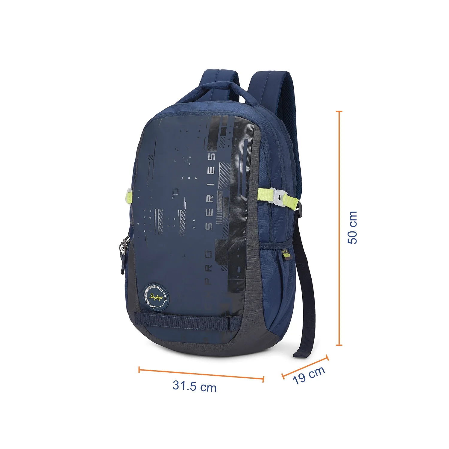 Skybags Valor Pro 01 Laptop Backpack Navy - Image 11
