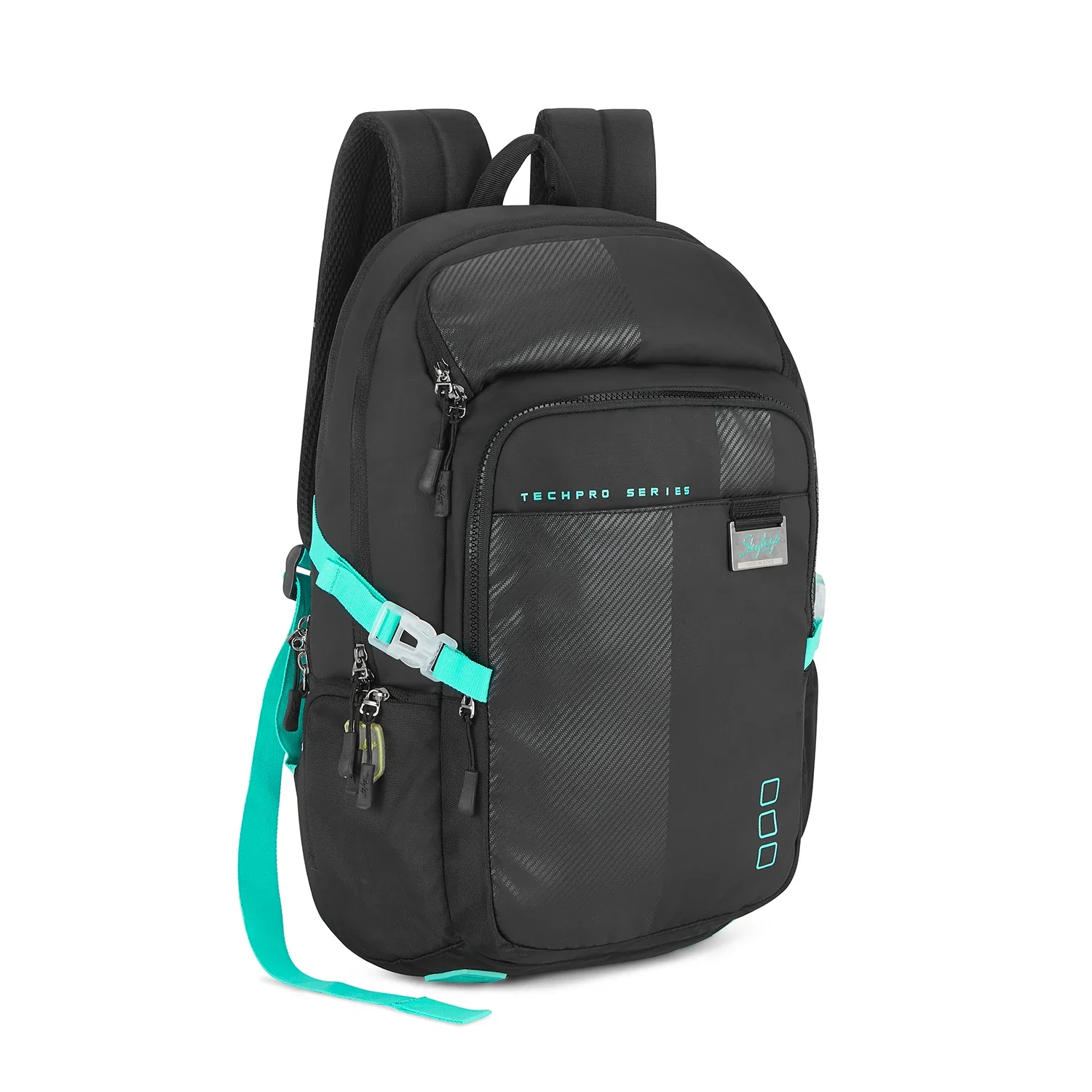 Skybags Valor Pro 02 Laptop Backpack Black - Image 3