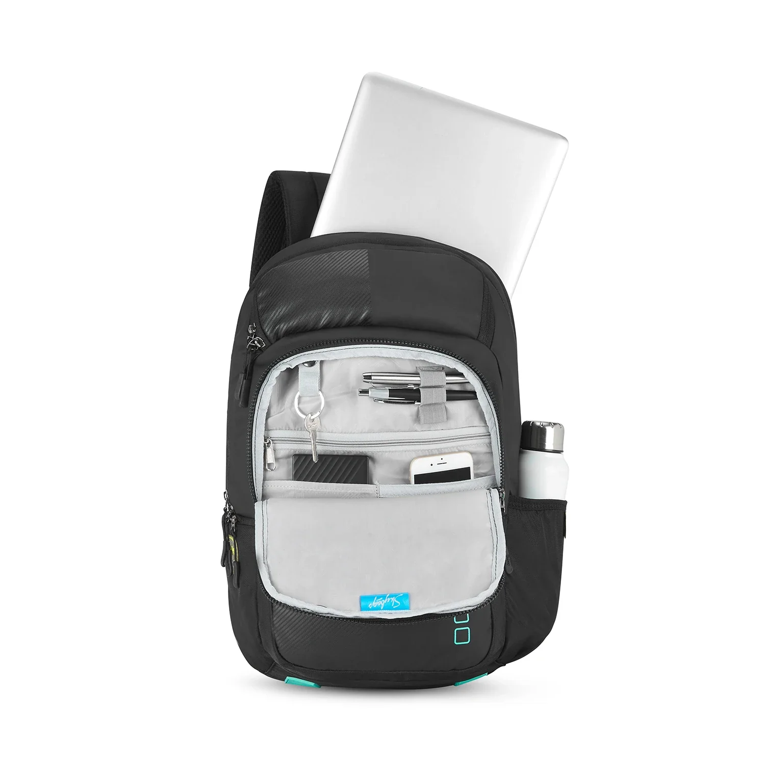 Skybags Valor Pro 02 Laptop Backpack Black - Image 7