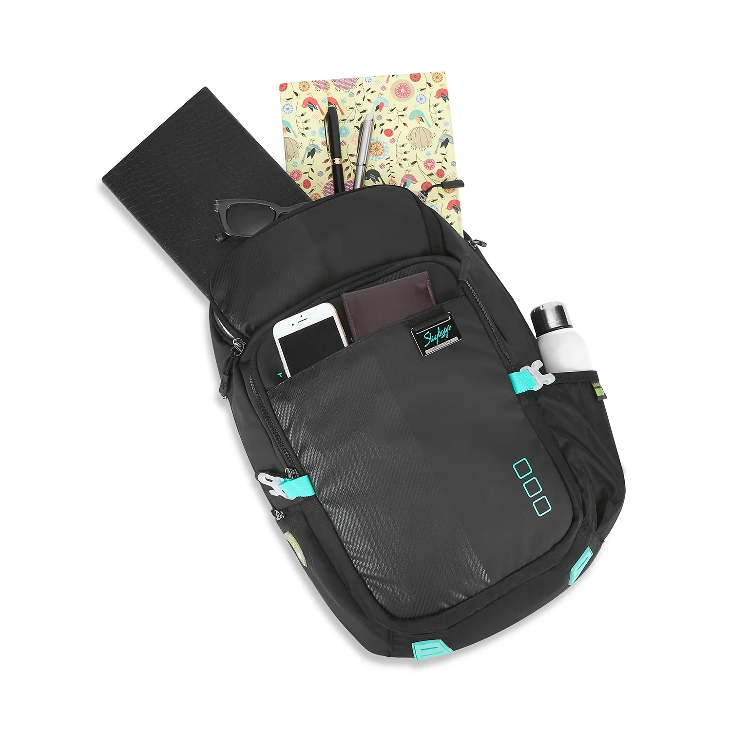 Skybags Valor Pro 02 Laptop Backpack Black - Image 8