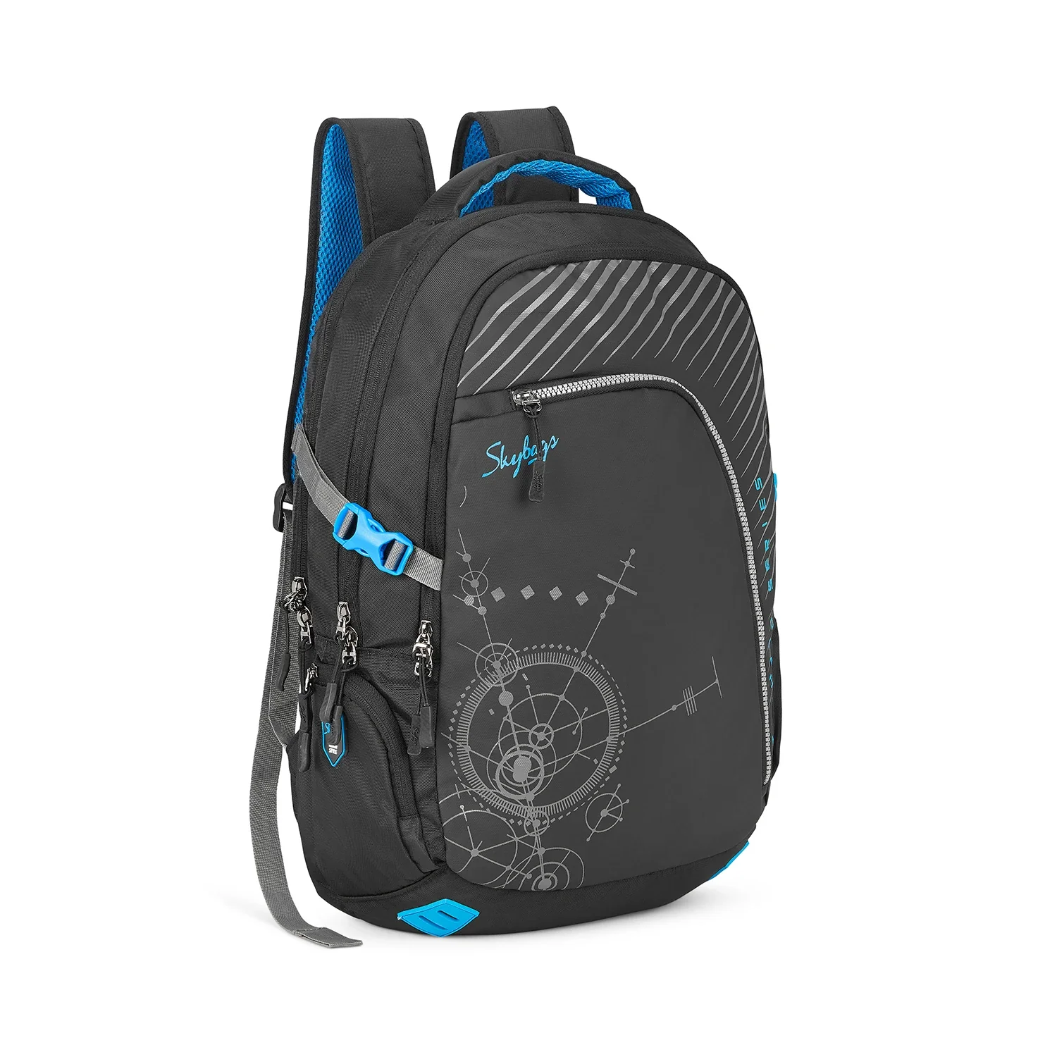 Skybags Valor Pro 03 Laptop Backpack Black - Image 3