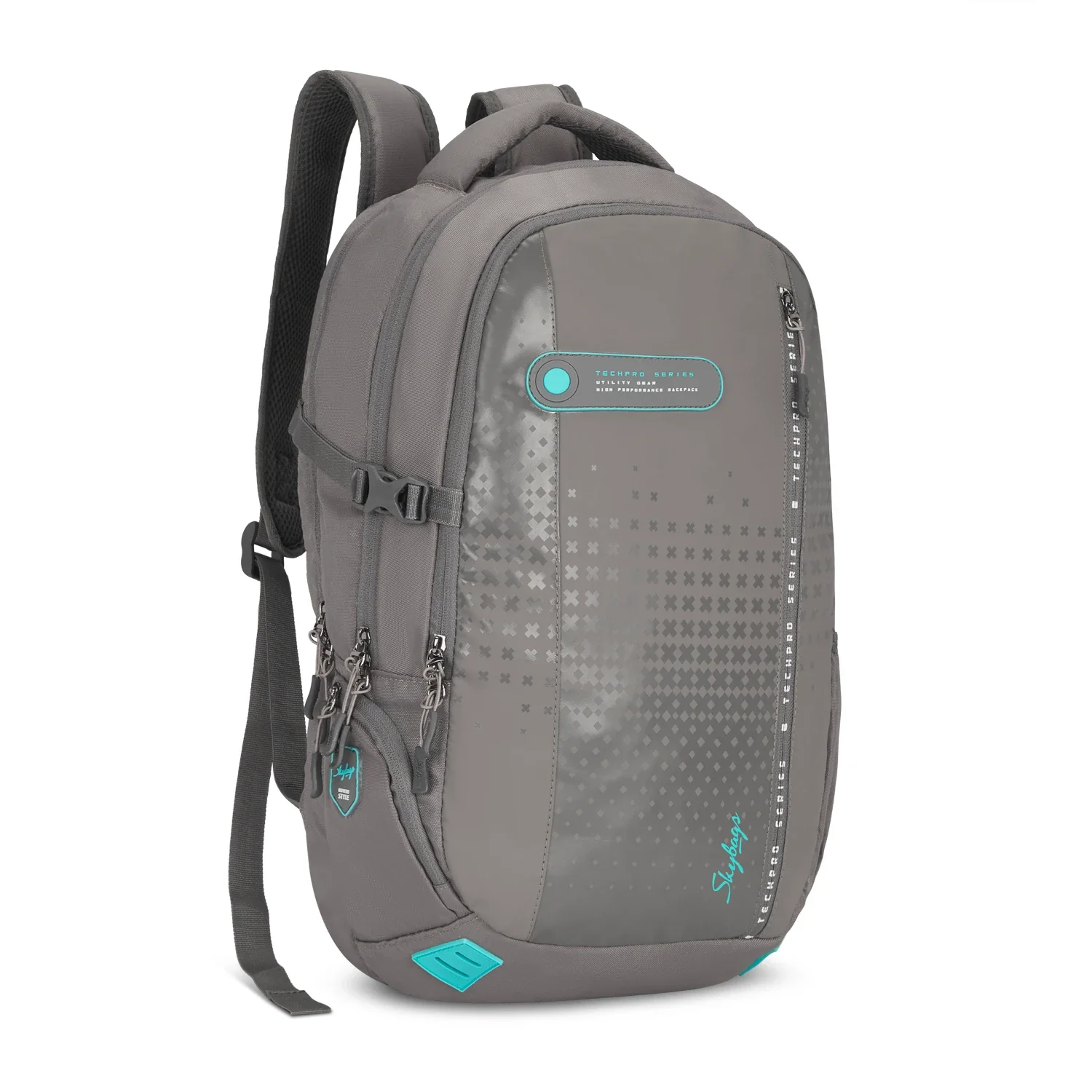 Skybags Valor Pro 04 Laptop Backpack Grey - Image 3