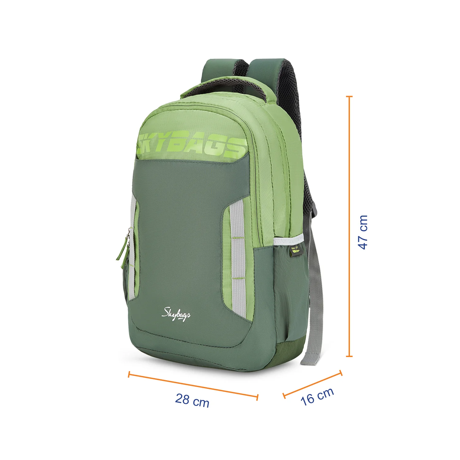 Skybags Voxel 22L Backpack Green - Image 10