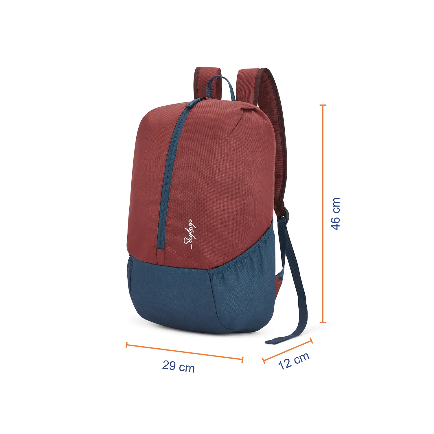 Skybags Zuke 01 Daypack Maroon - Image 8