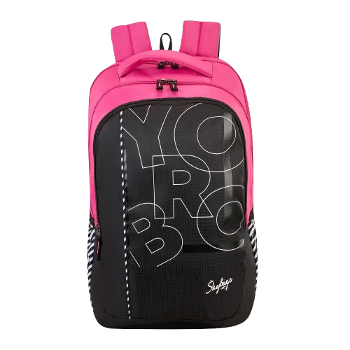 Skybags Stash 01 School Backpack, Black