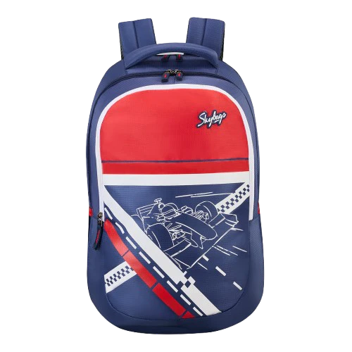 Skybags Stash 03 School Backpack, Blue