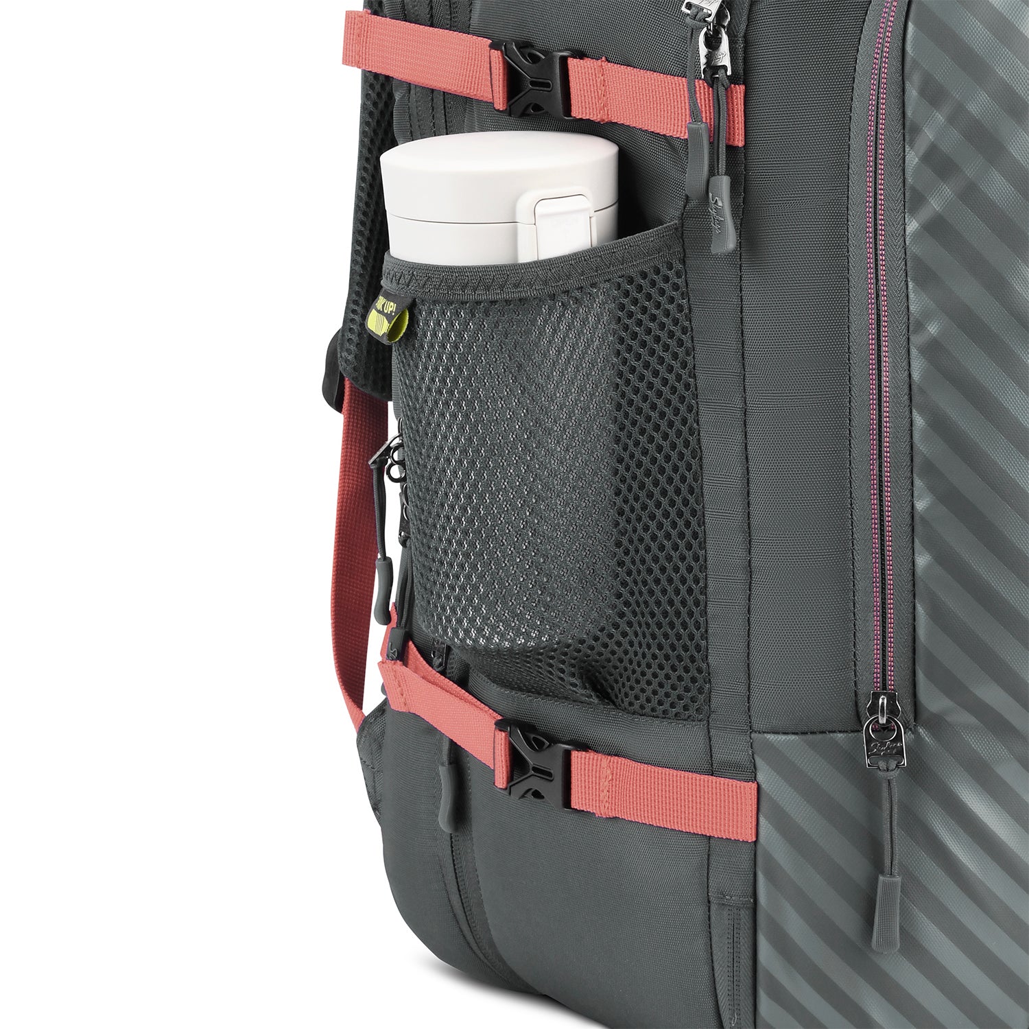 Skybags Wanderer Overnighter, 40L+5L Cabin Size 180° compartment, Expandable, 16 laptop Backpack , Anti-theft, Ideal For Men & women, Work Backpack, College Bag & Travel Backpack Black - Image 10