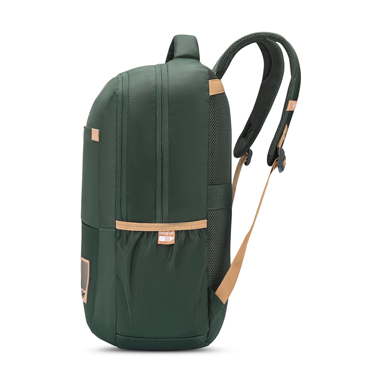 Skybags ZINEX 30L LAPTOP BACKPACK 01 DARK OLIVE - Image 4